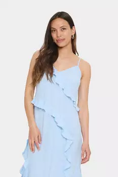 Saint Tropez LilianSZ Blusenkleid (30514743) sheer blue