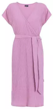 Protest Nadia Kurzarm Midi-Kleid valer lilac
