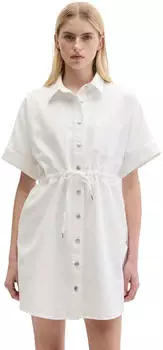 Marc O'Polo Kleid aus Organic-Cotton-Lyocell-Mix (68550232) weiß