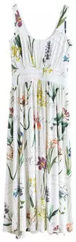 Next Fashion Dress mehrfarbig/weiß