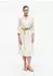 s.Oliver Kleid mit 3/4-Arm und Glitzergarn (2180644) ecru