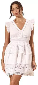 Lipsy Sommerkleid (Y3117614) wei&szlig;