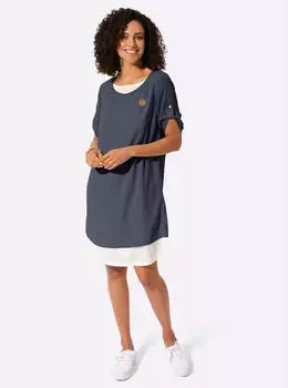 Witt Weiden 2-lagiges Kleid (211661) marine-ecru