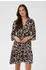 Kaffe KAEverly Kleid black coffee/turtledove flower