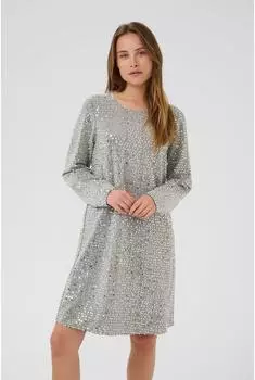 Culture CUbia Jersey Dress A-Shape silber