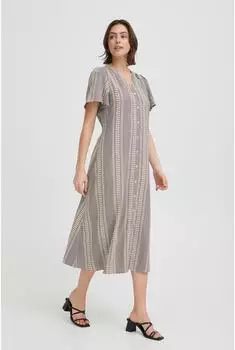 Fransa FRBronwen Kleid Regular Fit creme/schwarz