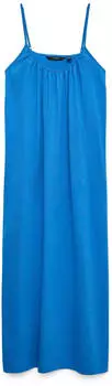 Vero Moda VMLUNA SINGLET ANKLE DRESS NOOS Regular Fit Maxikleid (72020848) nebulas blue
