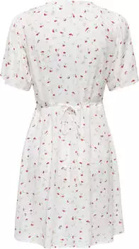 Only ONLEVIDA Kurzkleid Regular Fit cloud dancer