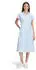 Betty Barclay Kleid mit Volant und Stickerei (11343367) white