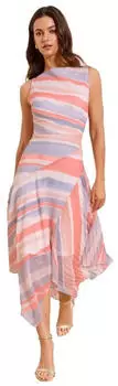 Lipsy Dress Slim Fit (G1236010) pastelllila/himbeer/pastellpink