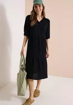 Cecil Midi dress knielanges Kleid (CCB144889100013XL) schwarz