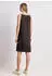 Street One Knielanges Leinenkleid mit Split Neck (A144758) espresso brown