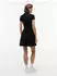 Tommy Hilfiger TJW RIB F&F POLO MINI DRESS EXT Polokleid Regular Fit (DW0DW22845) schwarz