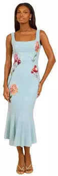 Lipsy Premium Kleid (V3096310/V3096314/V3096312) hellblau/apricot/burgunder