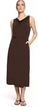 Zero Women's Dress (30653925) chocolate plum