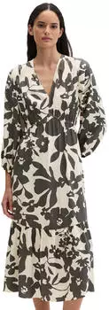 Marc O'Polo Sommerkleid Flared aus LENZING ECOVERO (15954105) dark grey multi