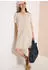 Cecil B144750 Knielanges Kleid aus Leinenmix beige