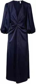 Y.A.S YASTHEA Kleid mit seitlichen Schlitzen (26040781) dunkelblau