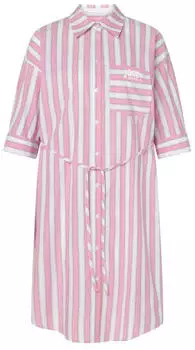 Joop! Hemdblusenkleid hellblau/rosa/wei&szlig;