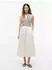 Tommy Hilfiger Gold Button Poplin Mix Dress Ausgestelltes Kleid (WW0WW49628) breton stp calico/dark night navy
