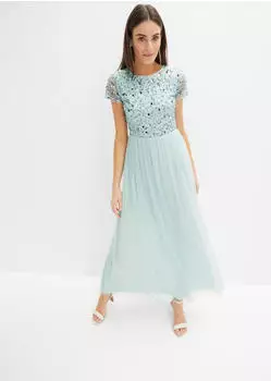 bonprix Maxikleid ausgestellte Passform (92148895)