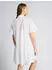 Tom Tailor Denim Kleid mit Volants (1035899) weiß