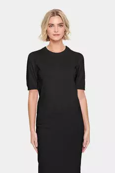 Saint Tropez MilaSZ Strickkleid schwarz
