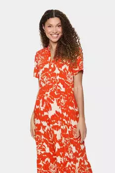 Saint Tropez EdaSZ Kleid Loose Fit (31911189) grenadine