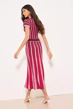 Lipsy Bridesmaid Maxi Dress Petite rosa/rot/blutrot