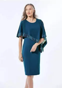 GOLDNER Jersekleid mykonosblau