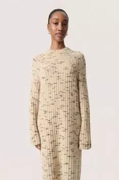 Soaked in Luxury SLLiora Kleid Lockere Passform doeskin