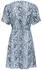 Only ONLEVIDA Kurzes Kleid Regular Fit marine/azur/hellblau/weiß