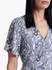 Only ONLEVIDA Kurzes Kleid Regular Fit marine/azur/hellblau/weiß