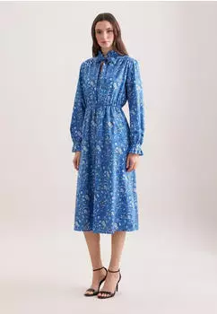 Seidensticker Sommerkleid mit Print (60.852525) blau