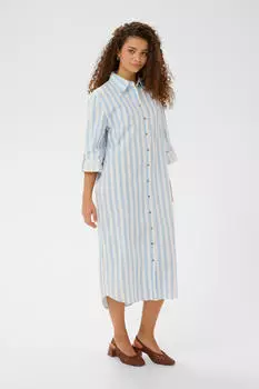 Saint Tropez ZalindaSZ Hemdblusenkleid (24977105) skyway ice stripe