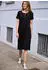 Street One Midi Dress Regular Fit (F144912) schwarz