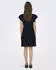 Only ONLALLY S/S MIDI Dress WVN nachtblau