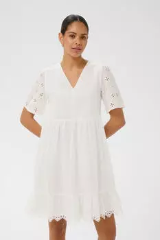 Kaffe KAmolly Kleid (10512290) weiß