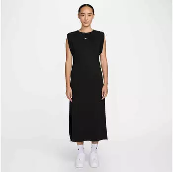 Nike W NSW NK CHLL FT DRESS (IF0567-010) black/sail