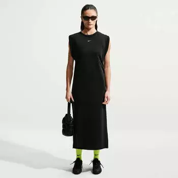 Nike W NSW NK CHLL FT DRESS (IF0567) black/sail