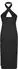 Urban Classics Ladies Long Racerback Rib Dress (TB7499) schwarz