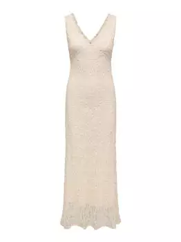 Only ONLALBINA Kleid Normale Passform (15372795) ecru