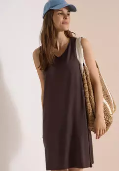 Cecil Jerseykleid aus Viskose (B144957) brown cacao