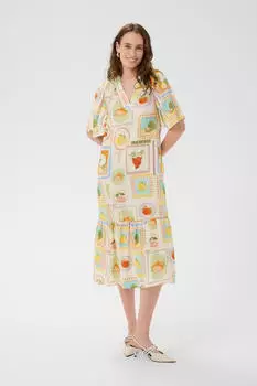 Culture CUora Dress Loose Fit (50113010) hellbeige / mischfarben