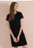 Cecil B144894 Midikleid Seersucker schwarz