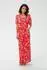Kaffe KAisolde Midi Dress (58862828) poppy red chalk flower