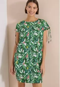 Cecil B143663 Midi Dress grün
