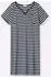 Sheego Jerseykleid (222269) tiefblau/weiß