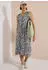 Cecil Jersekleid mit V-Ausschnitt und Print (B144832) palm breeze green