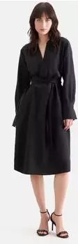 Seidensticker Sommerkleid 1/1 Rundhals Uni (60.851818-0039-36) schwarz